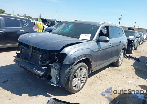 2019 Volkswagen Atlas 3.6L V6 Se W/Technology from USA, damaged, VIN 1V2WR2CA9KC622113